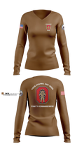NTAG ORV CHIEFS MESS Women's Long Sleeve V-neck Shirt - 3