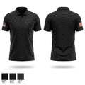 19th Airlift Wing Short Sleeve Performance Polo - 1