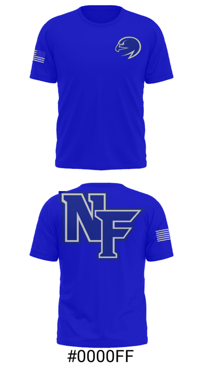 North Forney High School Basketball 14770415 Short Sleeve Performance Shirt - 19