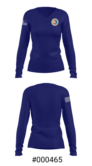 Women's Long Sleeve Vneck Shirt, City Day Community School, Spirit Store, Teamtime, Team time, sublimation, custom sports apparel, team uniforms, spirit wear, spiritwear, sports uniforms, custom shirts, team store, custom team store, fundraiser sports, apparel fundraiser