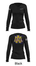 Altoona-Midway Middle/High School 2024250 Women's Long Sleeve V-neck Shirt - 13
