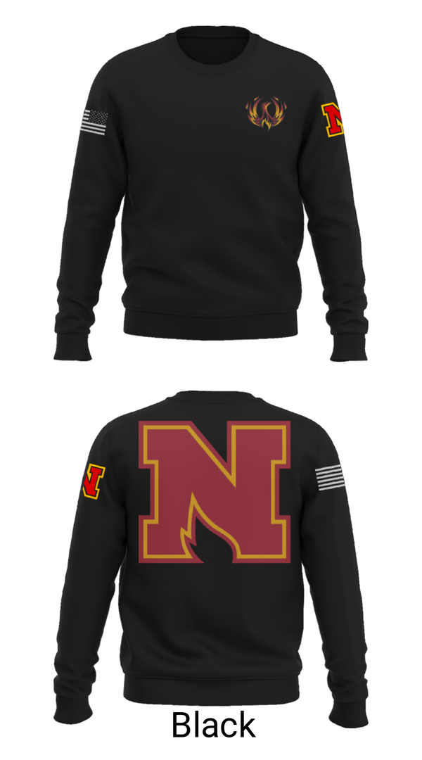 Crew Neck Sweatshirt, Northgate Senior High School Basketball, Men's Basketball, Teamtime, Team time, sublimation, custom sports apparel, team uniforms, spirit wear, spiritwear, sports uniforms, custom shirts, team store, custom team store, fundraiser sports, apparel fundraiser