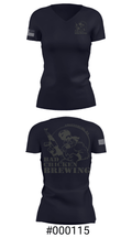Bad Chicken Brewing 42843068 Women's Short Sleeve V-neck Shirt - 4