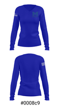 Reitz Memorial High School 97796056 Women's Long Sleeve V-neck Shirt - 20