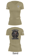 1-50 infantry battalion 87663685 Women's Short Sleeve V-neck Shirt - 44