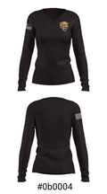 Summersville High School 56188552 Women's Long Sleeve V-neck Shirt - 20