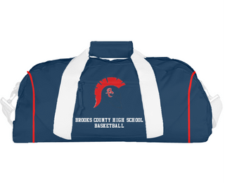 Duffle Bag, Brooks County High School Basketball, Men's Basketball, Teamtime, Team time, sublimation, custom sports apparel, team uniforms, spirit wear, spiritwear, sports uniforms, custom shirts, team store, custom team store, fundraiser sports, apparel fundraiser