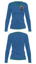 Mountain Shadows Elementary School 4572742 Women's Long Sleeve V-neck Shirt - 33