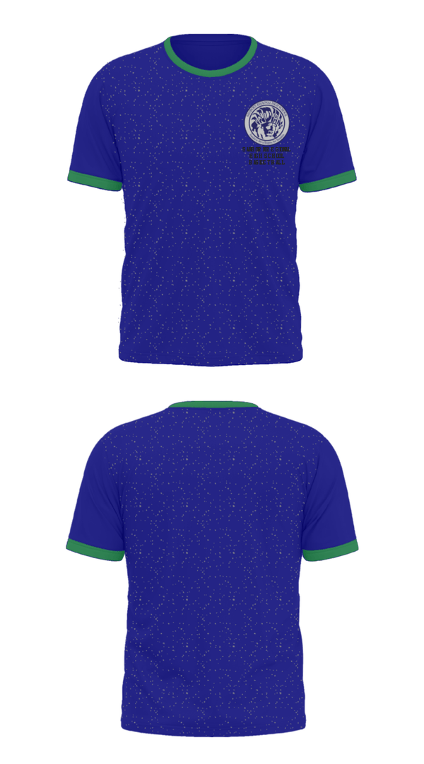 Short Sleeve Performance Shirt, Sanborn Regional High School Basketball, Women's Basketball, Teamtime, Team time, sublimation, custom sports apparel, team uniforms, spirit wear, spiritwear, sports uniforms, custom shirts, team store, custom team store, fundraiser sports, apparel fundraiser