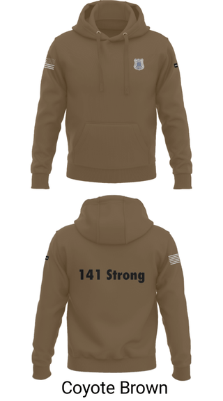 Hoodie, 141 Strong, Police, Teamtime, Team time, sublimation, custom sports apparel, team uniforms, spirit wear, spiritwear, sports uniforms, custom shirts, team store, custom team store, fundraiser sports, apparel fundraiser