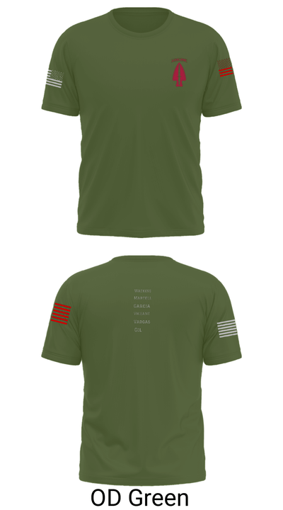 1st SFOD-D 3487936 Short Sleeve Performance Shirt - 30
