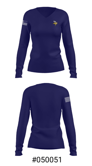 Women's Long Sleeve Vneck Shirt, Haslett High School Swimming, Swimming, Teamtime, Team time, sublimation, custom sports apparel, team uniforms, spirit wear, spiritwear, sports uniforms, custom shirts, team store, custom team store, fundraiser sports, apparel fundraiser
