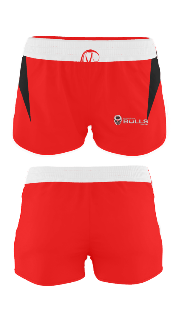 Women's Shorts, Birmingham Bulls-Hockey Club, Ice Hockey, Teamtime, Team time, sublimation, custom sports apparel, team uniforms, spirit wear, spiritwear, sports uniforms, custom shirts, team store, custom team store, fundraiser sports, apparel fundraiser
