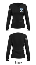 Thunderbird Softball 15197780 Women's Long Sleeve V-neck Shirt - 13