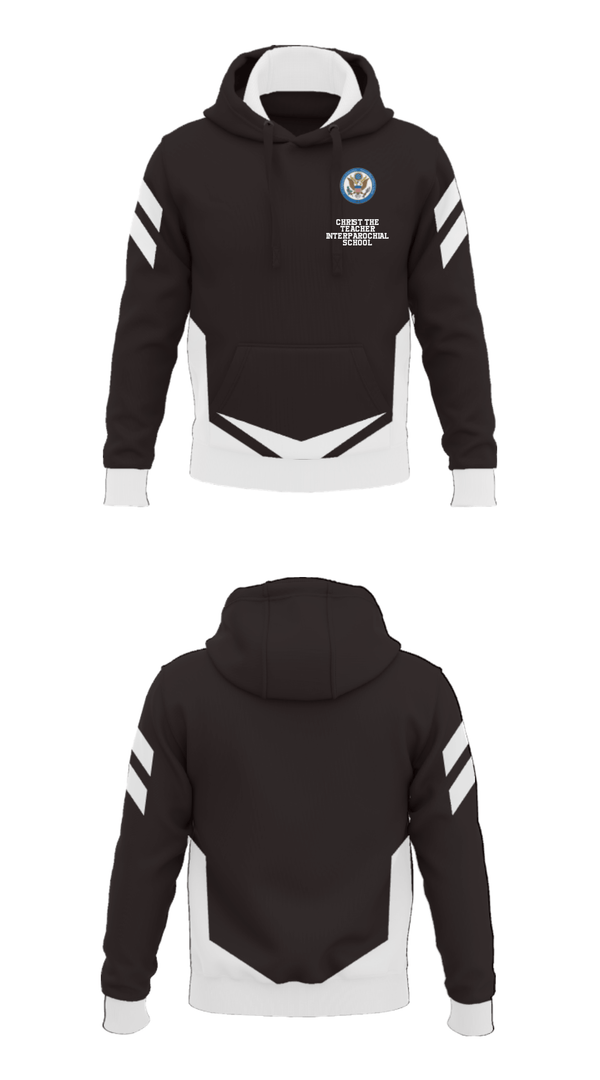 Hoodie, Christ The Teacher Interparochial School, Spirit Store, Teamtime, Team time, sublimation, custom sports apparel, team uniforms, spirit wear, spiritwear, sports uniforms, custom shirts, team store, custom team store, fundraiser sports, apparel fundraiser
