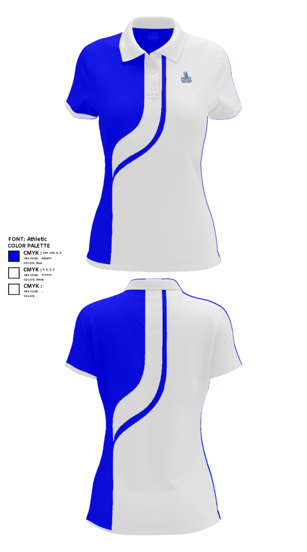 Women's Short Sleeve Performance Polo, Central High School Baseball, Baseball, Teamtime, Team time, sublimation, custom sports apparel, team uniforms, spirit wear, spiritwear, sports uniforms, custom shirts, team store, custom team store, fundraiser sports, apparel fundraiser