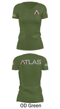 ATLAS 52779746 Women's Short Sleeve V-neck Shirt - 28