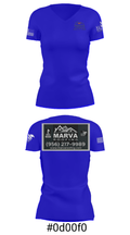 Marva Roofing 1081209 Women's Short Sleeve V-neck Shirt - 21