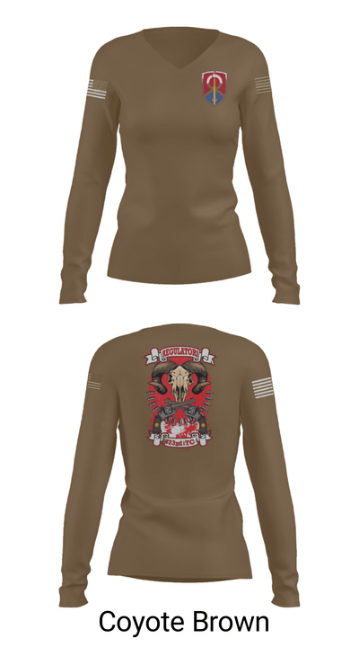 423 TC 57126457 Women's Long Sleeve V-neck Shirt - 15