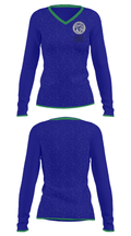 Sanborn Regional High School Basketball 9738901 Women's Long Sleeve V-neck Shirt - 34