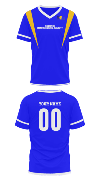 Mens Soccer Jersey, Mcintyre Comprehensive Academy, Spirit Store, Teamtime, Team time, sublimation, custom sports apparel, team uniforms, spirit wear, spiritwear, sports uniforms, custom shirts, team store, custom team store, fundraiser sports, apparel fundraiser