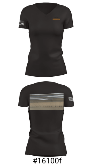 Women's Short Sleeve Vneck Shirt, North GA Gutters And Roofing, , Teamtime, Team time, sublimation, custom sports apparel, team uniforms, spirit wear, spiritwear, sports uniforms, custom shirts, team store, custom team store, fundraiser sports, apparel fundraiser