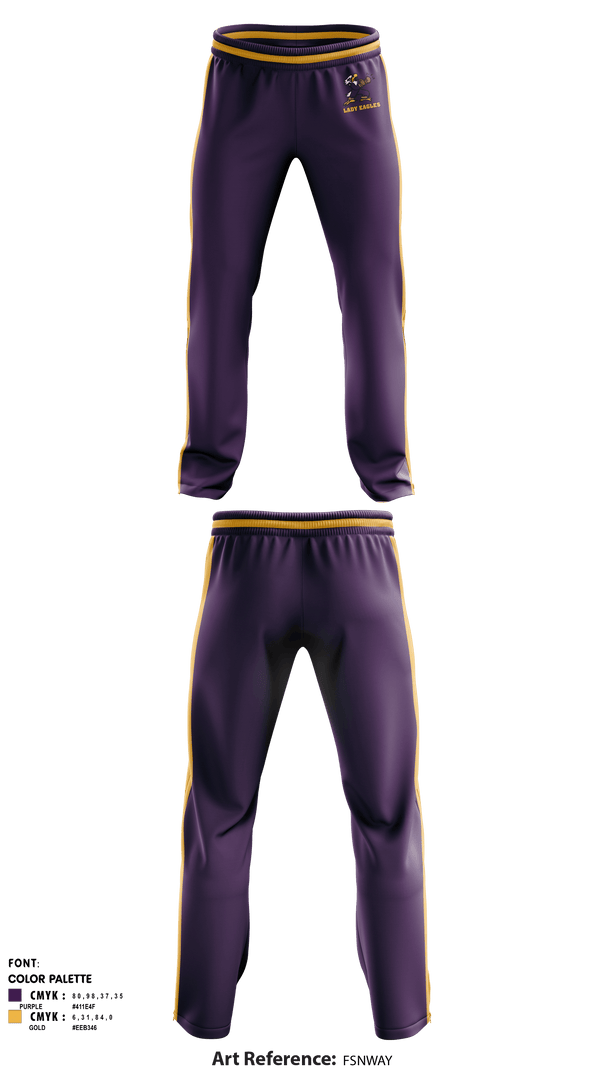 Sweatpants, Lady Eagles, Women's Volleyball, Teamtime, Team time, sublimation, custom sports apparel, team uniforms, spirit wear, spiritwear, sports uniforms, custom shirts, team store, custom team store, fundraiser sports, apparel fundraiser
