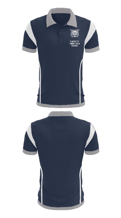Garrett Junior High School 2206469 Short Sleeve Performance Polo - 34