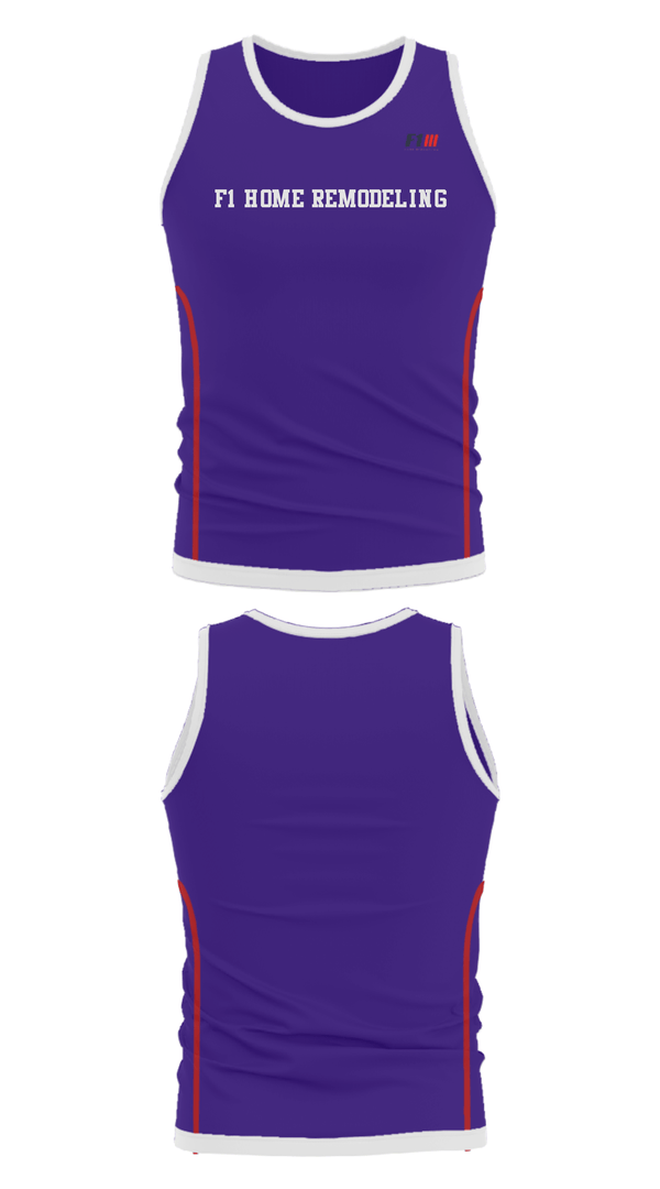 Tank Top, F1 Home Remodeling, , Teamtime, Team time, sublimation, custom sports apparel, team uniforms, spirit wear, spiritwear, sports uniforms, custom shirts, team store, custom team store, fundraiser sports, apparel fundraiser