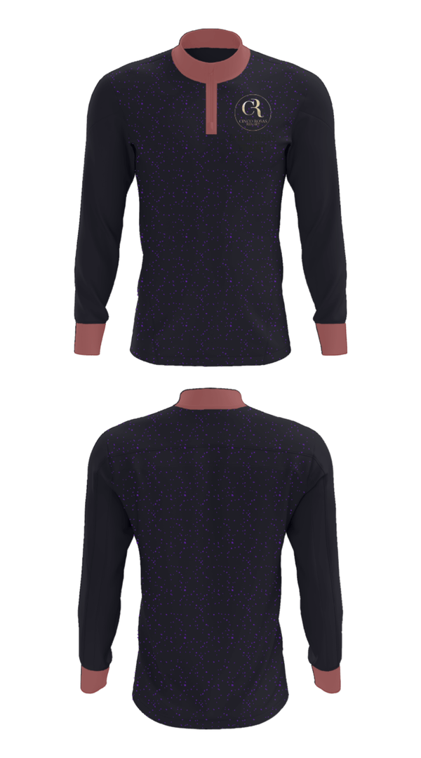 Quarter Zip Jacket, Cinco Rosas Resort, Tennis, Teamtime, Team time, sublimation, custom sports apparel, team uniforms, spirit wear, spiritwear, sports uniforms, custom shirts, team store, custom team store, fundraiser sports, apparel fundraiser