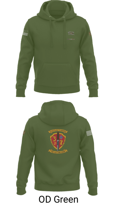 3rd. Battalion 7th. Marines 15768807 Hoodie - 32