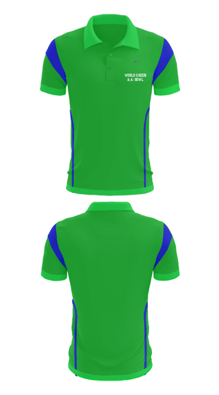 Short Sleeve Performance Polo, World green açaí bowl, , Teamtime, Team time, sublimation, custom sports apparel, team uniforms, spirit wear, spiritwear, sports uniforms, custom shirts, team store, custom team store, fundraiser sports, apparel fundraiser