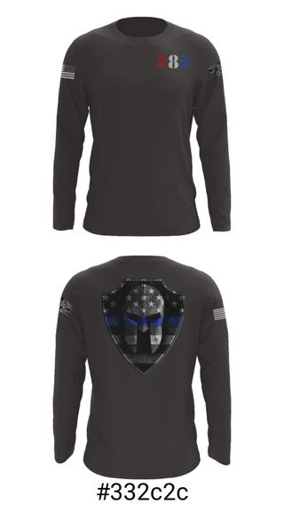 Long Sleeve Performance Shirt, , Police, Teamtime, Team time, sublimation, custom sports apparel, team uniforms, spirit wear, spiritwear, sports uniforms, custom shirts, team store, custom team store, fundraiser sports, apparel fundraiser