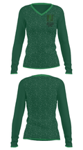 Northwood High/Middle School 82453856 Women's Long Sleeve V-neck Shirt - 33