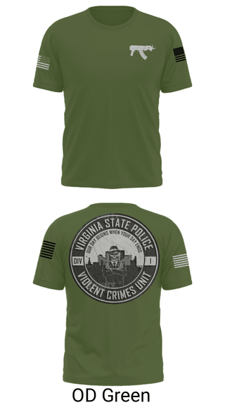 Short Sleeve Performance Shirt, Violent Crimes Unit, Police, Teamtime, Team time, sublimation, custom sports apparel, team uniforms, spirit wear, spiritwear, sports uniforms, custom shirts, team store, custom team store, fundraiser sports, apparel fundraiser