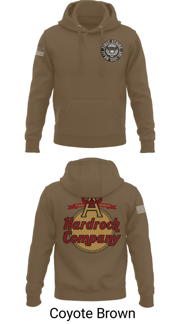 Hoodie, Hardrock Company, Army, Teamtime, Team time, sublimation, custom sports apparel, team uniforms, spirit wear, spiritwear, sports uniforms, custom shirts, team store, custom team store, fundraiser sports, apparel fundraiser