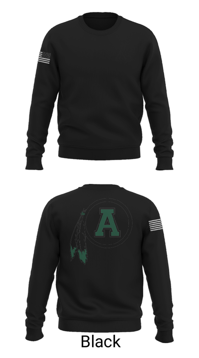 Avon Central High School Basketball 61506869 Crew Neck Sweatshirt - 9