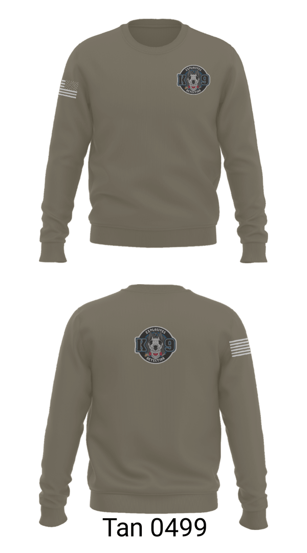 Crew Neck Sweatshirt, , Police, Teamtime, Team time, sublimation, custom sports apparel, team uniforms, spirit wear, spiritwear, sports uniforms, custom shirts, team store, custom team store, fundraiser sports, apparel fundraiser