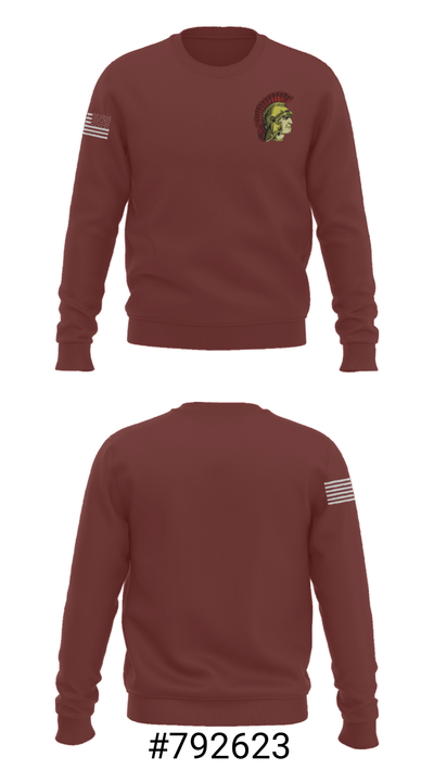 Baker High School Basketball 63681281 Crew Neck Sweatshirt - 16