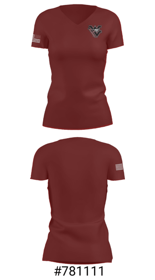 Women's Short Sleeve Vneck Shirt, West Valley High School Swimming, Swimming, Teamtime, Team time, sublimation, custom sports apparel, team uniforms, spirit wear, spiritwear, sports uniforms, custom shirts, team store, custom team store, fundraiser sports, apparel fundraiser