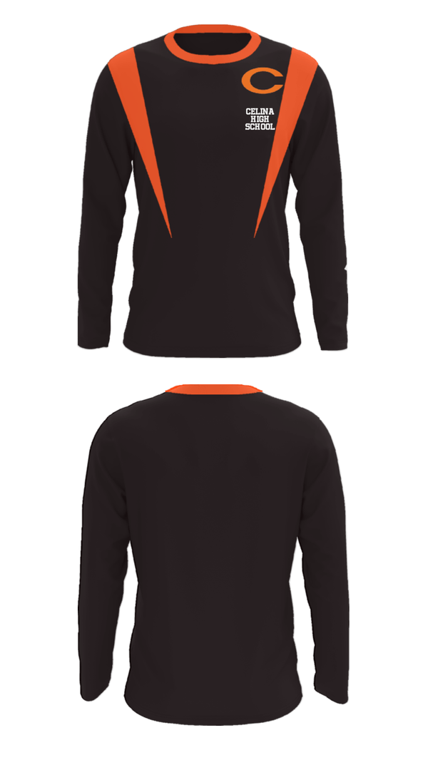 Long Sleeve Performance Shirt, Celina High School, Wrestling, Teamtime, Team time, sublimation, custom sports apparel, team uniforms, spirit wear, spiritwear, sports uniforms, custom shirts, team store, custom team store, fundraiser sports, apparel fundraiser