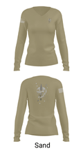 MSPD SRT 63007805 Women's Long Sleeve V-neck Shirt - 47