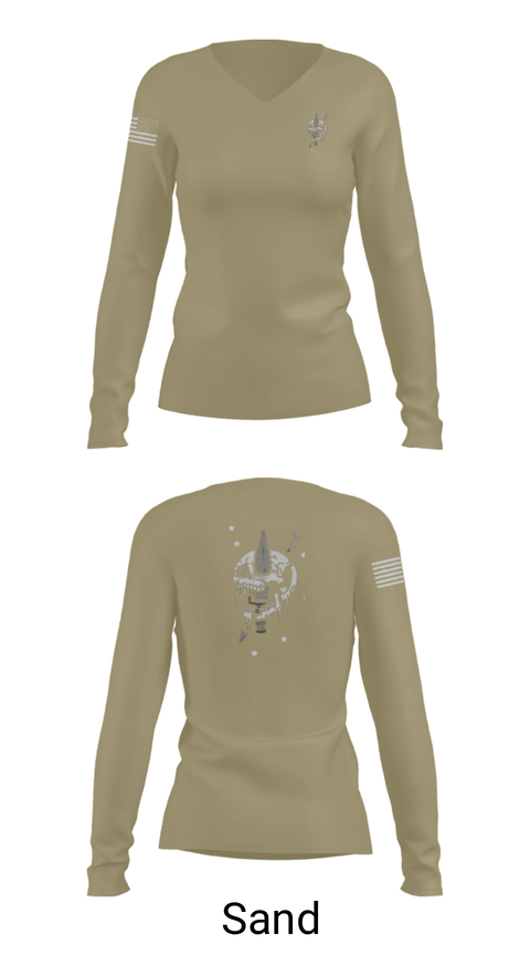 Women's Long Sleeve Vneck Shirt, , Police, Teamtime, Team time, sublimation, custom sports apparel, team uniforms, spirit wear, spiritwear, sports uniforms, custom shirts, team store, custom team store, fundraiser sports, apparel fundraiser