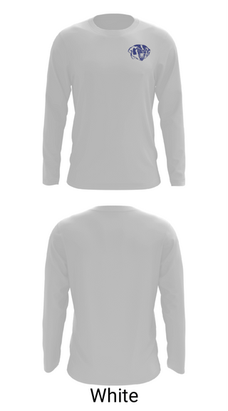 Long Sleeve Performance Shirt, Ben Bolt-Palito Blanco High School Basketball, Men's Basketball, Teamtime, Team time, sublimation, custom sports apparel, team uniforms, spirit wear, spiritwear, sports uniforms, custom shirts, team store, custom team store, fundraiser sports, apparel fundraiser