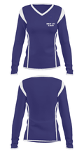 Book Of Life Academy 620228 Women's Long Sleeve V-neck Shirt - 33