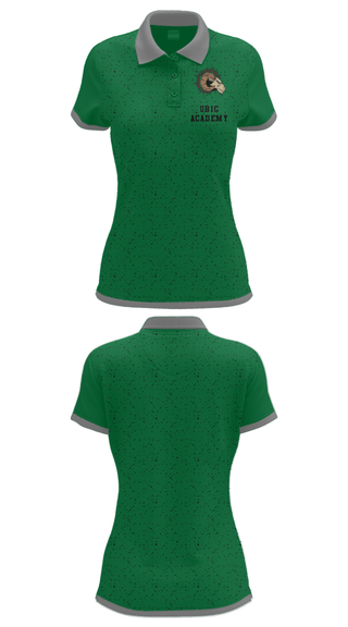 Women's Short Sleeve Performance Polo, Ubic Academy, Spirit Store, Teamtime, Team time, sublimation, custom sports apparel, team uniforms, spirit wear, spiritwear, sports uniforms, custom shirts, team store, custom team store, fundraiser sports, apparel fundraiser