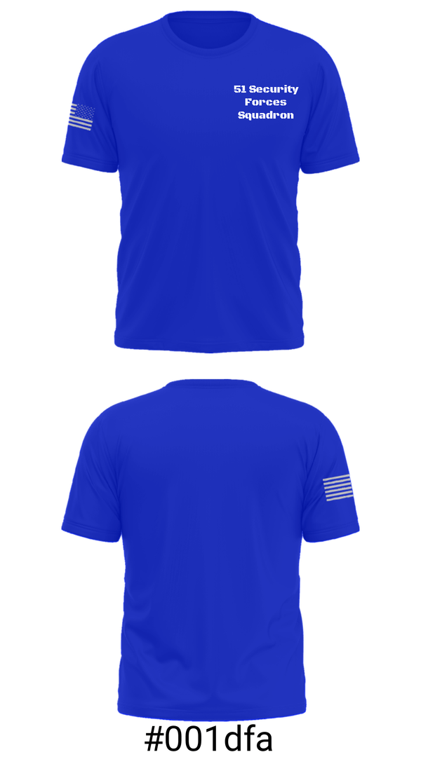 Short Sleeve Performance Shirt, 51 Security Forces Squadron, , Teamtime, Team time, sublimation, custom sports apparel, team uniforms, spirit wear, spiritwear, sports uniforms, custom shirts, team store, custom team store, fundraiser sports, apparel fundraiser