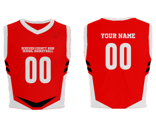 Mens Basketball Jersey, Screven County High School Basketball, Women's Basketball, Teamtime, Team time, sublimation, custom sports apparel, team uniforms, spirit wear, spiritwear, sports uniforms, custom shirts, team store, custom team store, fundraiser sports, apparel fundraiser