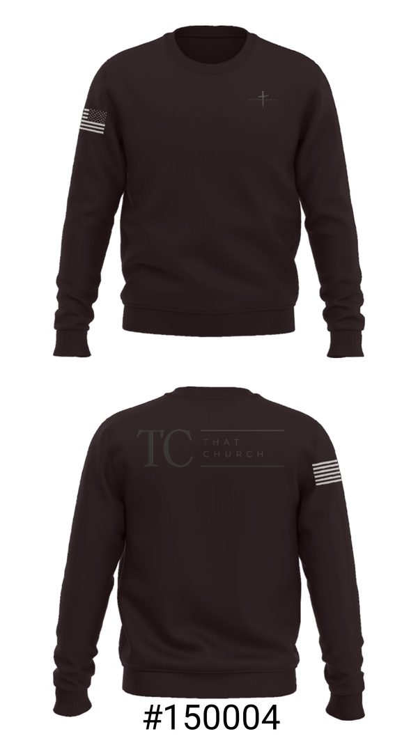 Crew Neck Sweatshirt, That Church, , Teamtime, Team time, sublimation, custom sports apparel, team uniforms, spirit wear, spiritwear, sports uniforms, custom shirts, team store, custom team store, fundraiser sports, apparel fundraiser