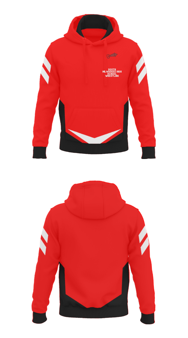 Hoodie, South Milwaukee High School Wrestling, Wrestling, Teamtime, Team time, sublimation, custom sports apparel, team uniforms, spirit wear, spiritwear, sports uniforms, custom shirts, team store, custom team store, fundraiser sports, apparel fundraiser
